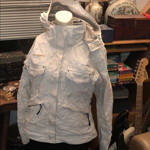 COLUMBIA SPORTSWEAR COAT OMNI TECH WATERPROOF